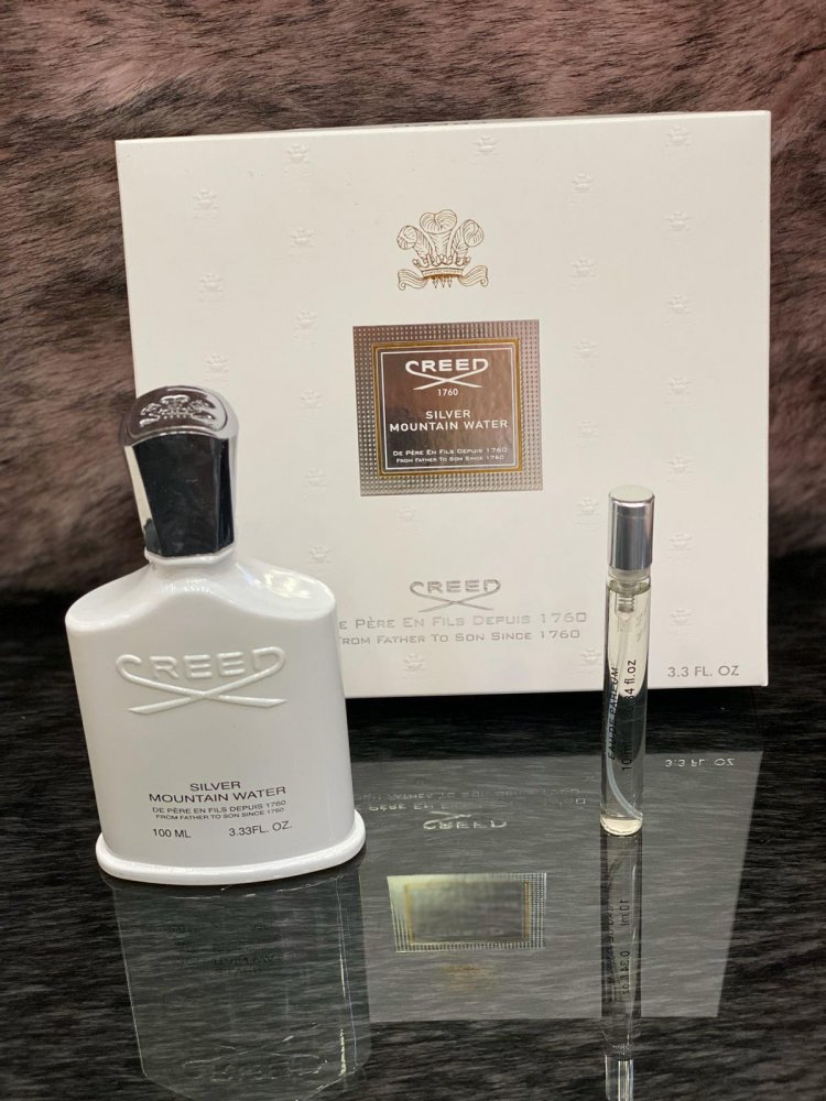 Creed silver water отзывы. Тестер Creed Silver Mountain Water 100 ml. Tester Creed Silver Mountain Water 75мл. Крид Авентус Сильвер. Упаковка Creed Silver Mountain Water.