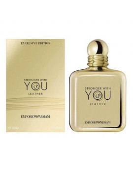 Emporio Armani Stronger With You Leather Edp Erkek Parfüm 100 Ml - 1 alana 1 bedava